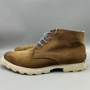Sorel Madson waterproof full grain leather chukka boots 11.5 med.